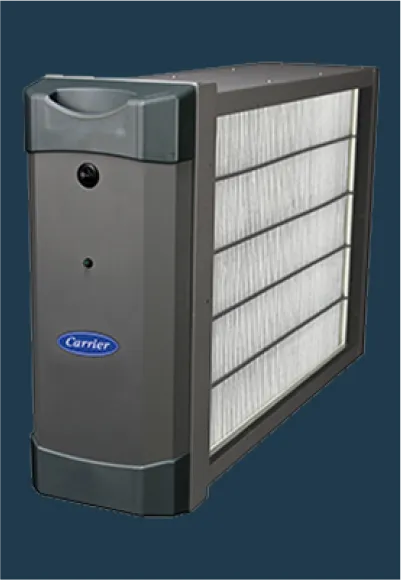 Home air cleaner designed to improve indoor air quality